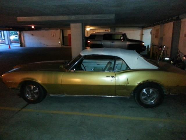 Pontiac firebird 2-door convertible