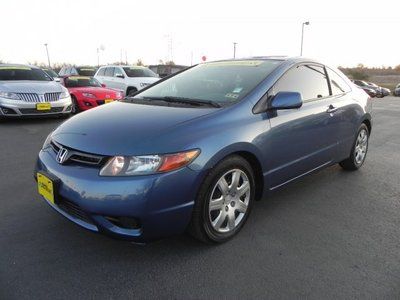 2008 honda civic coupe lx  1.8l  abs with 64,527 miles we finance