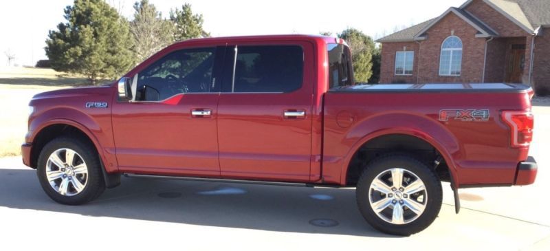 2015 ford f-150 platunim fx4 5.0l v8