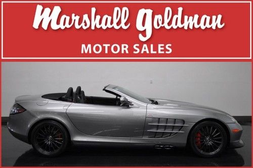 2009 slr roadster 722s in crystal antimony grey very rare 1700 miles