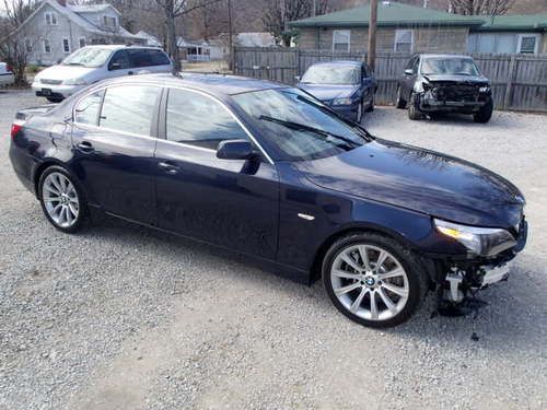 2007 bmw 550i, salvage, damaged, wrecked, bmw , sedan