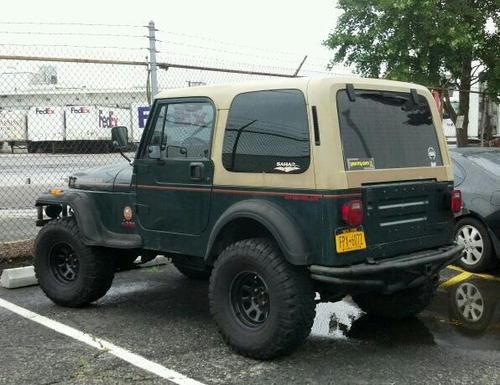 1992 jeep wrangler sahara sport utility 2-door 4.0l