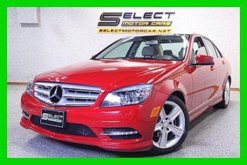 2011 mercedes-benz c300 4-matic-- "amg sport pkg"-- "panorama roof"