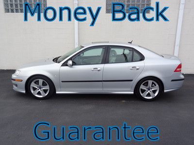 Saab 9-3 aero 2.8l v6 turbo leather heated seats sunroof loaded no reserve