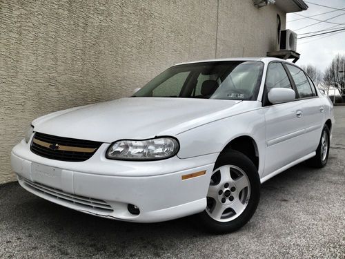 2003 chevrolet malibu ls sedan v6 leather sunroof low low miles only 36k!!!!