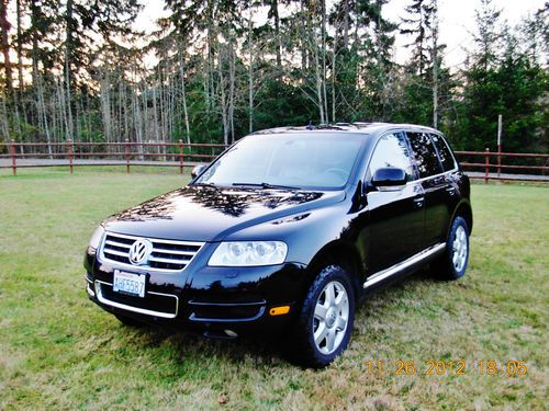 2004 volkswagen touareg v10 tdi  rare 5.0l diesel suv loaded