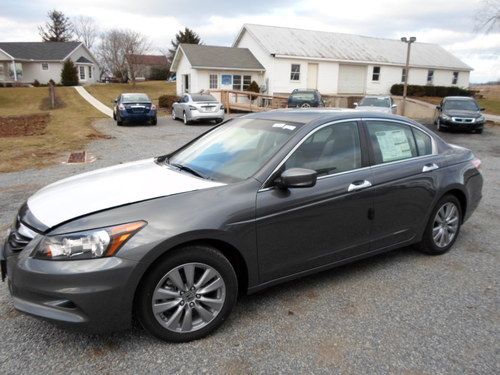 **brand new**2012 honda accord ex-l sedan 4-door 3.5l flood salvage car