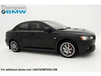 2010 mitsubishi lancer evolution mr 2.0l i4 f.i. turbo dohc 16v all wheel drive!