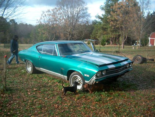 1968 chevrolet chevelle 2 door hard top