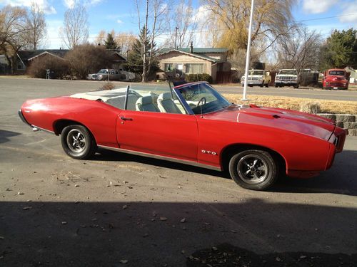 1969 pontiac gto convertible