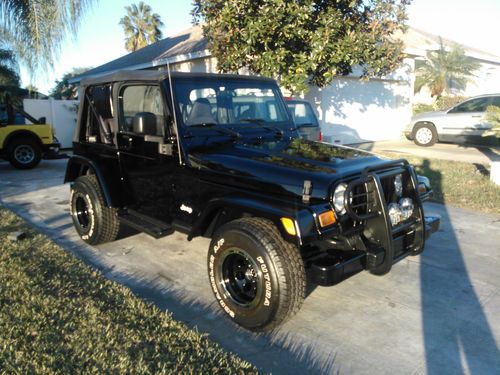 2002 jeep wrangler sport sport utility 2-door 4.0l