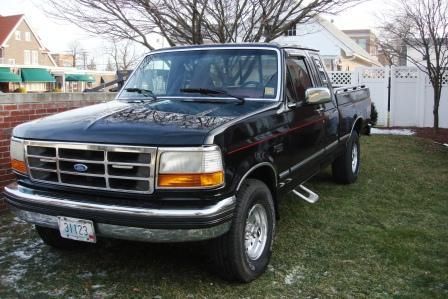 1996 ford f-150 xlt super cab pickup 2-door 5.8l  4 x 4 power air automatic