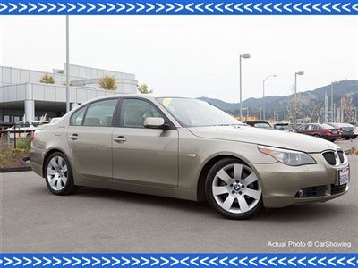 2006 bmw 530i: sport, premium, xenons, park distance, offered by mercedes dealer