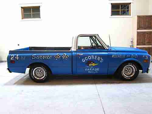 1972 Chevy Short Bed V-8 A/C P/S P/B -Hot Rod Shop Truck See Video -Short & Wide, image 6