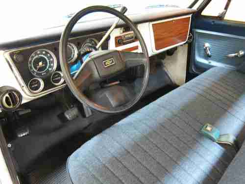 1972 Chevy Short Bed V-8 A/C P/S P/B -Hot Rod Shop Truck See Video -Short & Wide, image 11