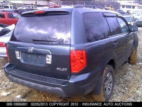 2004 honda pilot lx sport utility 4-door 3.5l...salvage...repairable