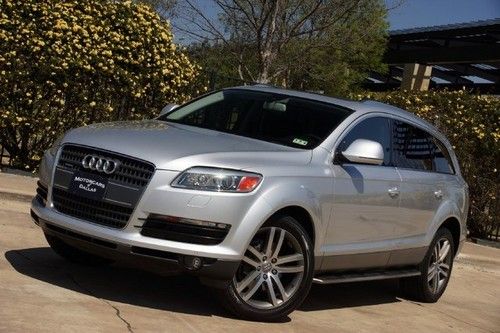 2008 audi q7 navigation sunroof heated seats backup camera 3rd seats