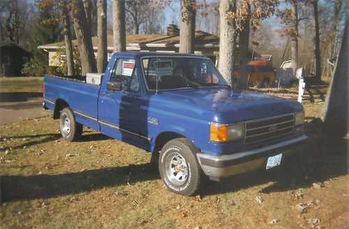 1989 ford f-150 custom standard cab pickup 2-door 4.9l