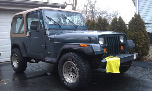 1987 jeep wrangler yj 5 speed 4.2l