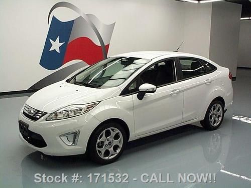 2012 ford fiesta sel auto cruise ctrl alloy wheels 37k! texas direct auto