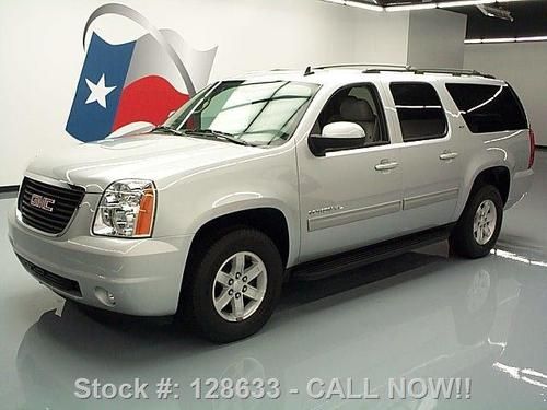 2013 gmc yukon xl slt htd leather rear cam 3rd row 20k texas direct auto