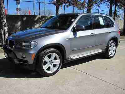 2009 BMW X5 3.0 SILVER PANARAMIC GPS/NAV WARRANTY BOARDS ROOF LEATHER WE FINANCE, image 2