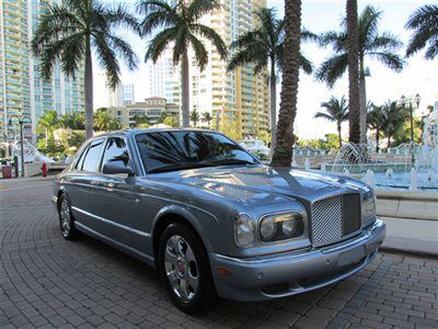 Bentley arnage r red label service low miles sharp