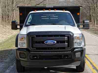 F-550 4x4 Dump Truck Monroe MTE-Zee 9' PTO Bed PowerStroke Diesel 12k Miles!, US $44,900.00, image 11