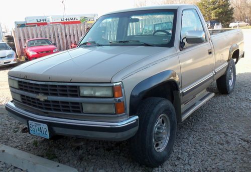 1990 chevrolet k2500 silverado standard cab pickup 2-door 5.7l