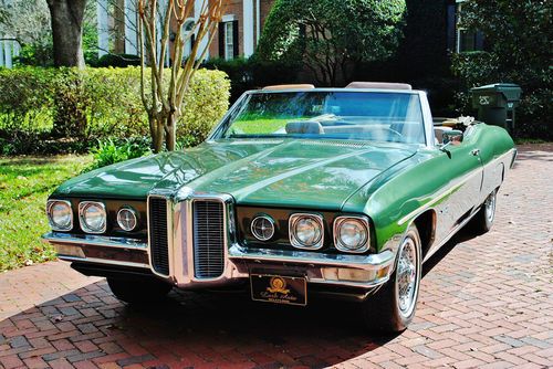 Beautiful and mainly all original 1970 pontiac catalina conertible no reserve .