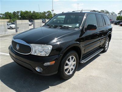 2004 buick rainier cxl  black/beige navigation sunroof, running boards low $ *fl