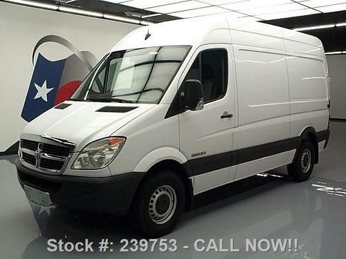 2008 dodge sprinter 2500 crd cargo diesel high roof 46k texas direct auto