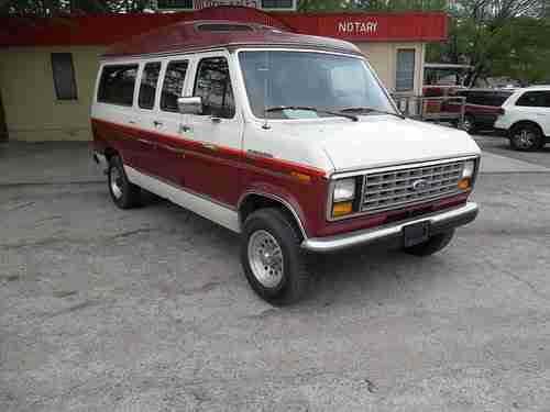 handicap van 1986 ford one owner 1 wheel chair tie down ricon side lift, US $5,998.00, image 6