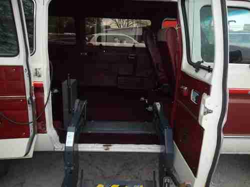 handicap van 1986 ford one owner 1 wheel chair tie down ricon side lift, US $5,998.00, image 18