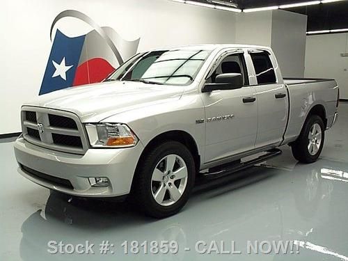 2012 dodge ram express quad hemi side steps 20's 13k mi texas direct auto