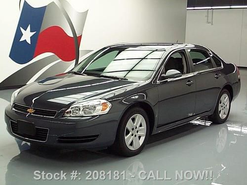 2010 chevy impala ls 3.5l v6 cruise ctl cd audio 36k mi texas direct auto