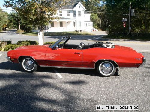 1972 buick skylark custom convertible 2-door 350ci 4 bbl