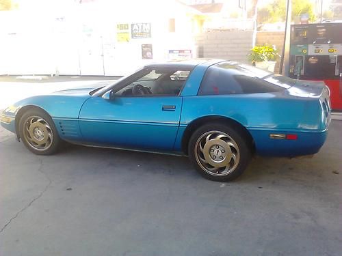 1992 lt1 chevy corvette runs perfect great deal ca! (rebuilt engine) no reserve!