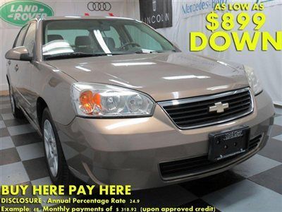 2007(07)malibu lt we finance bad credit! buy here pay here low down $899