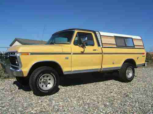 AZ RUST FREE 4WD 1973 Ford F-100 4x4 Orig. F-11 RANGER PS PB A/C 360ci 4-speed, image 2