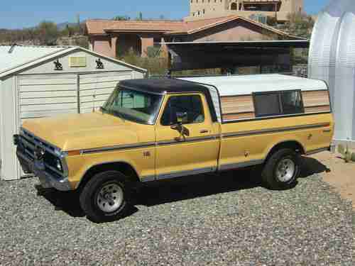 AZ RUST FREE 4WD 1973 Ford F-100 4x4 Orig. F-11 RANGER PS PB A/C 360ci 4-speed, image 3