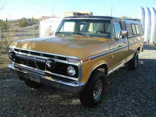AZ RUST FREE 4WD 1973 Ford F-100 4x4 Orig. F-11 RANGER PS PB A/C 360ci 4-speed, image 4