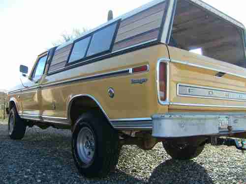 AZ RUST FREE 4WD 1973 Ford F-100 4x4 Orig. F-11 RANGER PS PB A/C 360ci 4-speed, image 5