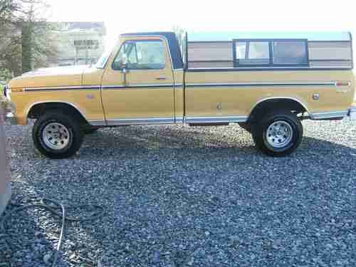 AZ RUST FREE 4WD 1973 Ford F-100 4x4 Orig. F-11 RANGER PS PB A/C 360ci 4-speed, image 7