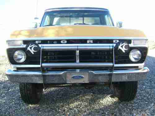 AZ RUST FREE 4WD 1973 Ford F-100 4x4 Orig. F-11 RANGER PS PB A/C 360ci 4-speed, image 9