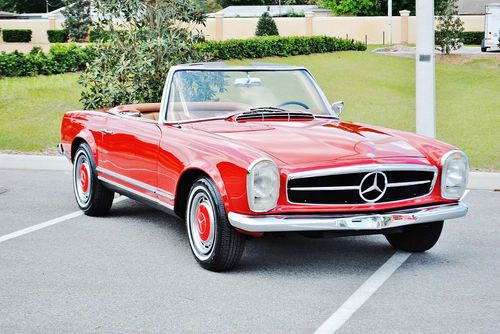Fully restored to show 1963 mercedes 230sl convertible simply stunning very rare