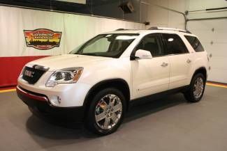 2010 gmc acadia slt-2 awd navigation sunroof dvd 20's camera quads tow pack