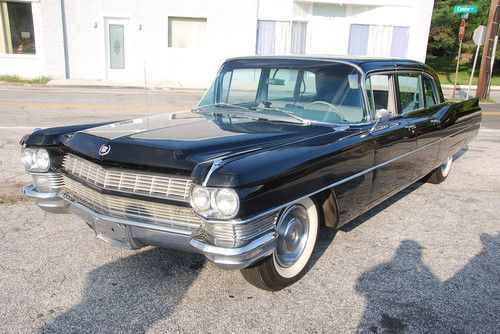 1965 cadillac series 75 formal limousine with divider