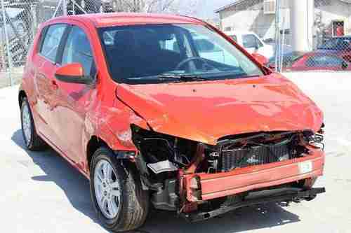 2012 Chevrolet Sonic salvage repairable rebuilder will not last RUNS!!!!, US $5,900.00, image 4