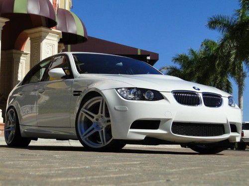 Florida garage kept bmw m3 tech pkg premium pkg 20 wheels loaded only 29k miles